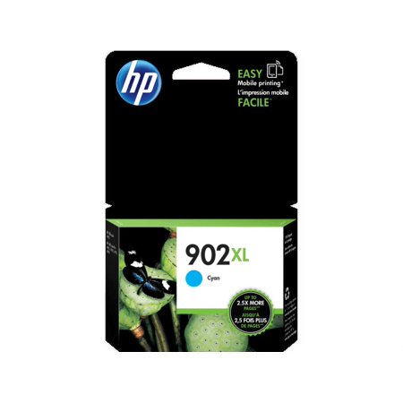 UPC: 0889894982797 | HP 902XL Cyan Original Ink Cartridge (T6M02AN)