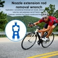 thumbnail image 3 of Naiovety Llave de válvula de bicicleta de aleación portátil profesional multifuncional herramienta de reparación de Color sólido accesorios Bicicletas eléctricas, 3 of 6
