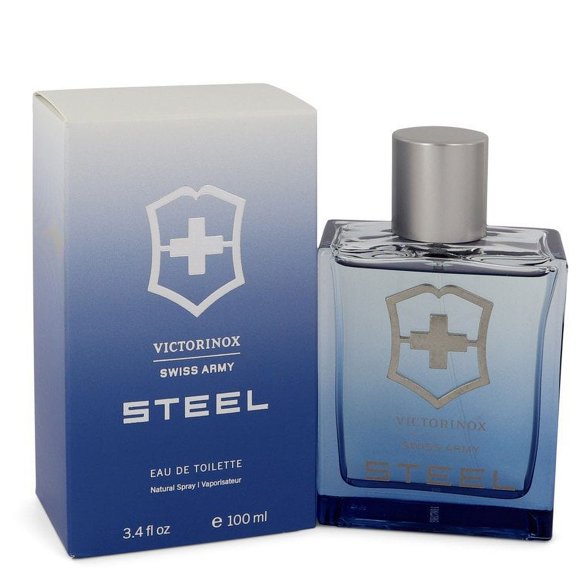 Swiss Army Steel by Swiss Army Eau De Toilette Spray 3.4 oz