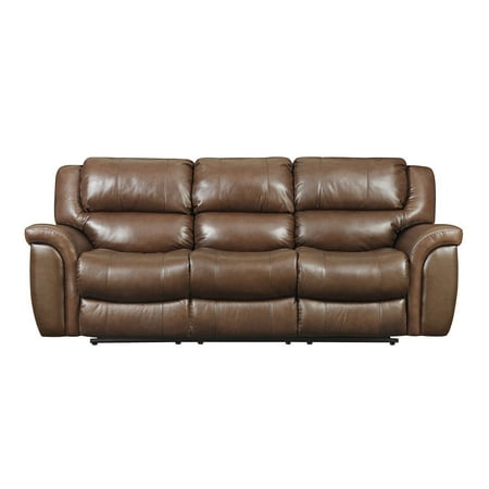 harper leather reclining sofa walmart com