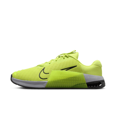 Nike Metcon 9 Men's Workout Shoes Color: Light Lemon Twist/Volt/Cement Grey/Black Size: 7.5