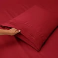 thumbnail image 2 of Luxury 4 Pcs Bed Sheet Deep Pocket 1900 Count 100% Egyptian Comfort Bed Set, 2 of 3