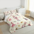 thumbnail image 3 of Feelyou Cartoon Cute Princess Bedding Comforter Set for Kid, Nutcracker Royal Guarder Twin Comforter Sets, Merry Christmas Theme Reversible Bedding Set, Breathable Home Decor, 2pcs, 3 of 8