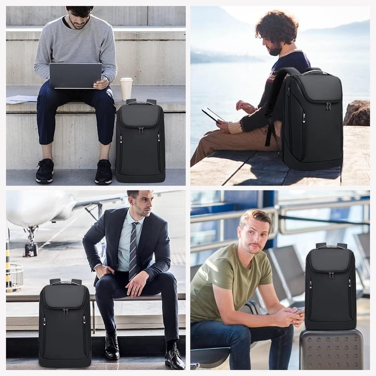 brown small leather backpack Square Aged Bourbon The comfortable adjustable straps Size:44.5 UKH Gear - REVIEW: All Black