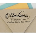 thumbnail image 3 of Printtoo Personalized Custom Return Address Self Inking Wedding Announcement Rubber Stamp, 3 of 6
