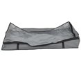 thumbnail image 4 of Grey Nonwoven Fabric Clothes Storage Bag with Clear Window for Under Bed Use Lightweight Foldable Practical Design Large Capacity, 4 of 5