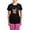 With Pink Pant, variant on CafePress - French Bulldog Lover Women's Dark Pajamas - Women's Short Sleeve Print T-Shirt and Pants Dark Cotton Pajama Set