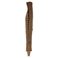 thumbnail image 4 of Forever Women Block Stacked High Heel Over the knee Thigh High Boots Side Zipper Back Lace CAMILA-58 Light Brown Tan 7.5, 4 of 4
