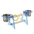 thumbnail image 2 of Miangastore Large Birds Parrot Playground Bird Set Toy Swing Safe Parrot Standing Rack Random Color, 2 of 9