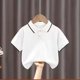thumbnail image 2 of Odeerbi Camisas de Golf de Algodón de Niños Color Sólido Camisas de Tenis Uniforme de La Escuela de Manga Corta, 2 of 3