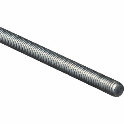 

National 4PK 4000BC 3/8-16 x 24 Zinc Threaded Rod Consists Of UNC Coarse Thre