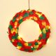 thumbnail image 4 of Corona de puerta de entrada de Pascua con luces de cadena LED | Guirnalda de primavera iluminada | Decoración de plumas de 13x13 pulgadas para puertas de paredes interiores y exteriores | Rosa o, 4 of 7