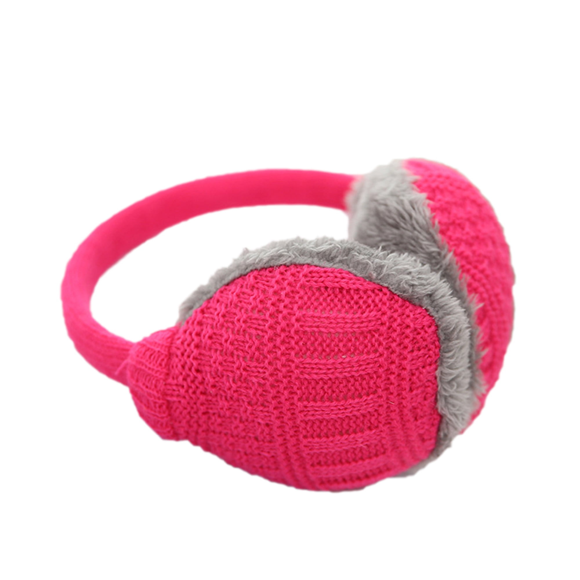 Unisex Winter Warm Knitted Earmuffs Ear Warmers Muffs Women Men Earlap