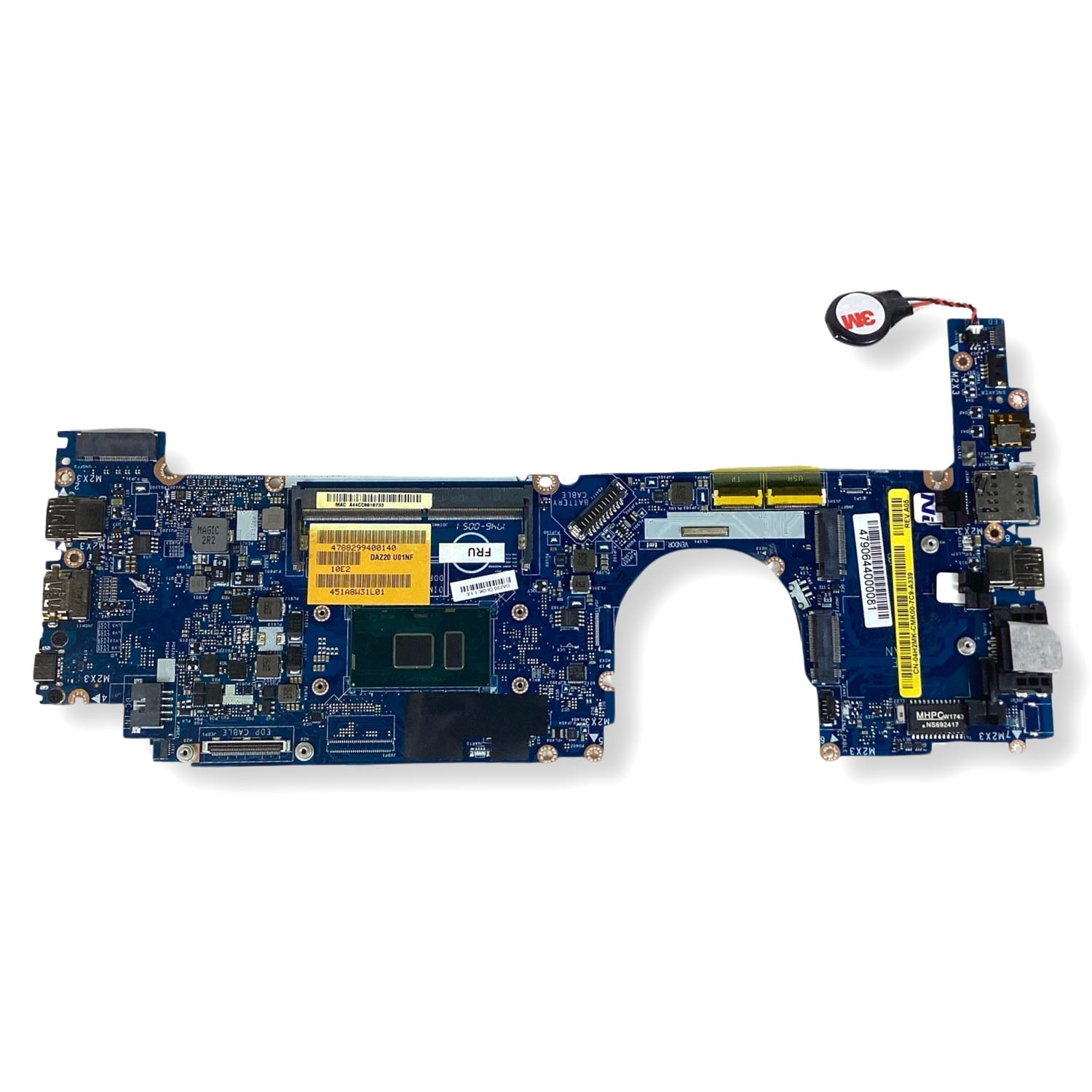 Pre-Owned Dell Latitude 7290 Intel i3-7130U DDR4 2.70GHz DAZ20 Motherboard 4H2MK