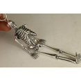 thumbnail image 2 of 925 solid Silver Hand Carved Skull Statue Pendant, 2 of 11