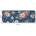 thumbnail image 7 of Pioneer Flower Floral Print Pattern Kitchen Rug Mat,Kitchen Runner Rugs Non Skid Washable,Decorative Kitchen Floor Mats for Kitchen,Sink,Laundry,17"x47.2", 7 of 7