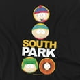 thumbnail image 2 of South Park T-Shirt Solid Circles Unisex Graphic Tee For Men & Women, 2 of 7