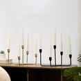 thumbnail image 4 of Better Homes & Gardens Decorative Indoor Black Iron Taper Candelabra, 4 of 7