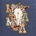 thumbnail image 6 of Wild Bobby Western Ma Steer Pink And Grey Distressed Pop Culture Men Tee, Vintage Heather Navy, 4X-Large, 6 of 6