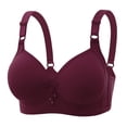 thumbnail image 1 of HongQid Bra for Women Seamless Straps Bralettes Everyday Basic Sleeping No Underwire Bras, 1 of 2
