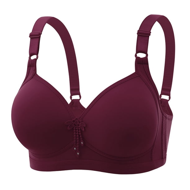 HongQid Bra for Women Seamless Straps Bralettes Everyday Basic Sleeping No Underwire Bras