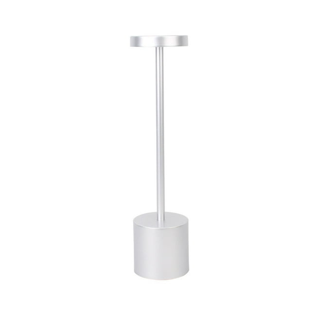 3 Couleurs Lampe de Bureau, Bureau LED Lumière Tactile Contrôle Protection des Yeux Métal PC Polyvalent I Forme Gradation Progressive pour Restaurant pour Chevet Or, Noir, Or Gelé, Argent