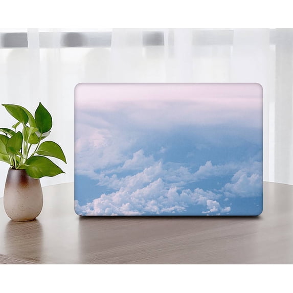 KSK KAISHEK Plastic Hard Shell Case Compatible 2018 2019 2020 2021 2022 Released New MacBook Air 13" Retina Display and Touch ID Model: A2337 m1/A2179/A1932 Sky Series 0906