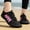 Black, variant on Spring/Summer Outdoor Wading Shoes for Women, Quick-Dry Five-Toe Beach Snorkeling Swimming Shoes, Women's Mesh Breathable Non-Stuffy Anti-Slip Water Sports Sandals, Gym Yoga Shoes