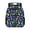 Dinosaur Flower, variant on KUIFORTI Fire Baseball Toddler Backpack for Boys Kids School Bag with Organizer Pockets Durable Adjustable Straps for Preschool Kindergarten Back to School Gifts
