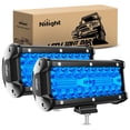 thumbnail image 1 of Lámpara LED Nilight, 16,5 cm, triple fila azul, 2 unidades, 120 W, 12 V, 1 of 9
