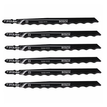 Bosch RSN9V 9-Inch 5/8 TPI All-Purpose Reciprocating Saw Blades - 5 Pack For Wood, Metal & More