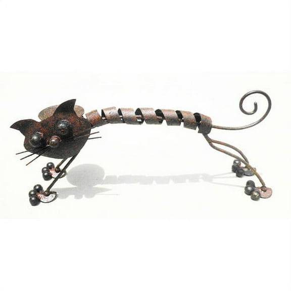 D-Art Collection Cat Iron D cor Figurine