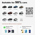 thumbnail image 2 of Carlikeit Wireless Carplay Adapter for Car with Apple Carplay & Android Auto Bluetooth 5.0/WiFi Ports USB/Type C Portable Carplay 2025 Upgrate Fit for iPhone iOS 10+, 2 of 10