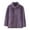 Purple A, variant on Ashirexll Kids Fleece Jacket for 3-16 Years Winter Thickened Windproof Stand Collar Long Sleeve Warm Casual Coat