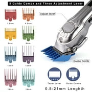 Surker Mens Hair Clippers Cordless Hair Trimmer Professional Haircut Kit USB Charging