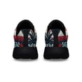 thumbnail image 4 of Nativity Of Jesus O Holy Night ChriStas American flag Shoes Sneakers for Women Men Black Size 11.5, 4 of 7