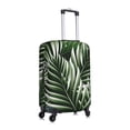 thumbnail image 3 of Xecao Tropical Palm Leaves1 print Elastic Luggage Cover, with double-sided print , is perfect for travel, business, and daily use, 3 of 9