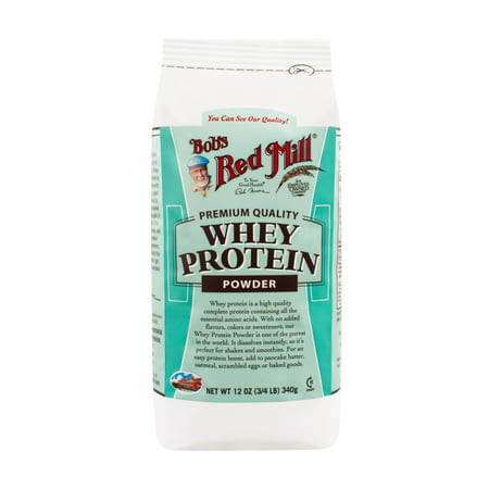 Bob's Red Mill Whey Protein Concentrate Powder, Natural, 20g Protein, 0.75