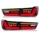 thumbnail image 3 of Luz de señal de freno trasero, para luces antiniebla traseras LED estilo GTS, lámparas traseras ultra sensibles, 3 of 8