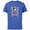 Royal Heather, variant on Disney Pinocchio Nothin’ but Trouble Since 1940 - Short Sleeve Cotton T-Shirt for Adults - Customized-Black