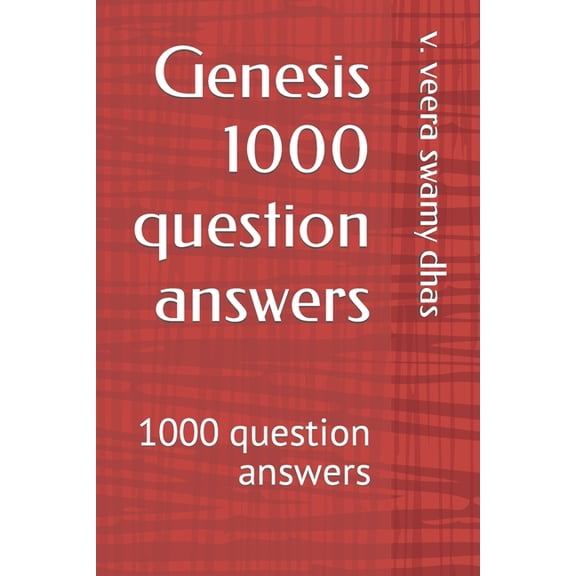 Genesis 1000 question answers: 1000 question answers, (Paperback)