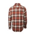 thumbnail image 5 of The American Outdoorsman Men's Midweight Long-Sleeve Flannel Shirt Western Plaid Button-Down (Rust, XL), 5 of 6