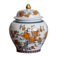 thumbnail image 1 of Jarrón de porcelana con forma de jengibre, florero decorativo de cerámica, adorno central M, 1 of 9