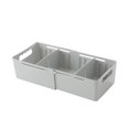 thumbnail image 2 of Adjustable Cabinet Drawer Divider Sock Underwear Cosmetic Storage Organizer Box, 2 of 8