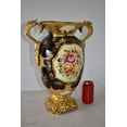 thumbnail image 3 of Floral Amphora Designed Decoration Resin Vase Size: 14" x 10" x 18"H, 3 of 12