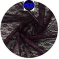 thumbnail image 2 of MDS Pack of 100 Yard Solid Lace Trim Fabric for Wedding Decoration by 55”- Plum, 2 of 6