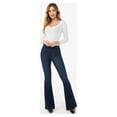 thumbnail image 6 of Sofia Jeans Women's Melisa Flare Super High Rise Pull On Jeans, 6 of 6