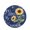 MidNightBlue, variant on Welcome Sign for Front Door, You Are My Sunshine 8 Inch Round Metal Sign for Home Decoration, Yellow Sunflowers Cute Bees Heart Dark Gray Decorative Wall Signs for Holiday Party Supplies Decor