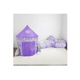 thumbnail image 2 of Carpa Casita Para Niñas Con Túnel Alberca De Pelotas 3 En 1 morado blanco, 2 of 5