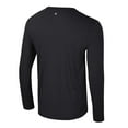 thumbnail image 3 of Men's Colosseum Black Michigan State Spartans Color Pop Active Blend 2-Hit Long Sleeve T-Shirt, 3 of 3